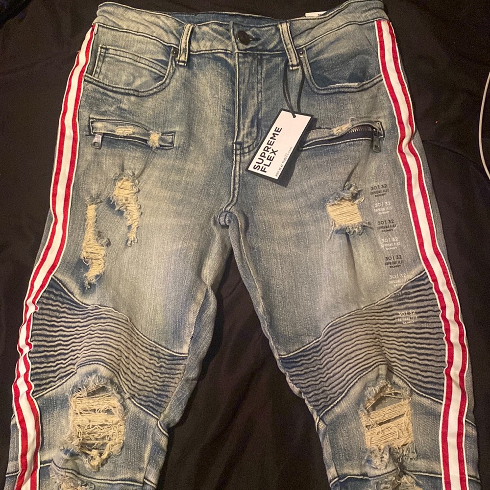 Denim skinny jeans size 30|32